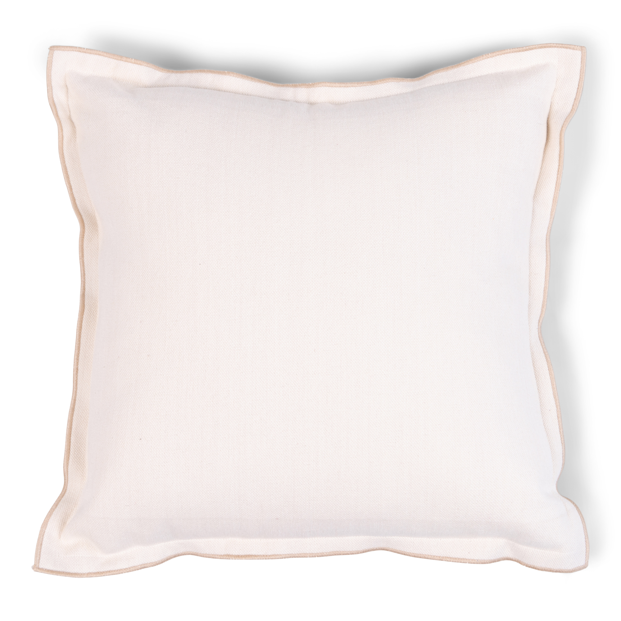 Sierkussen Yuna beige/sand 50x50 cm