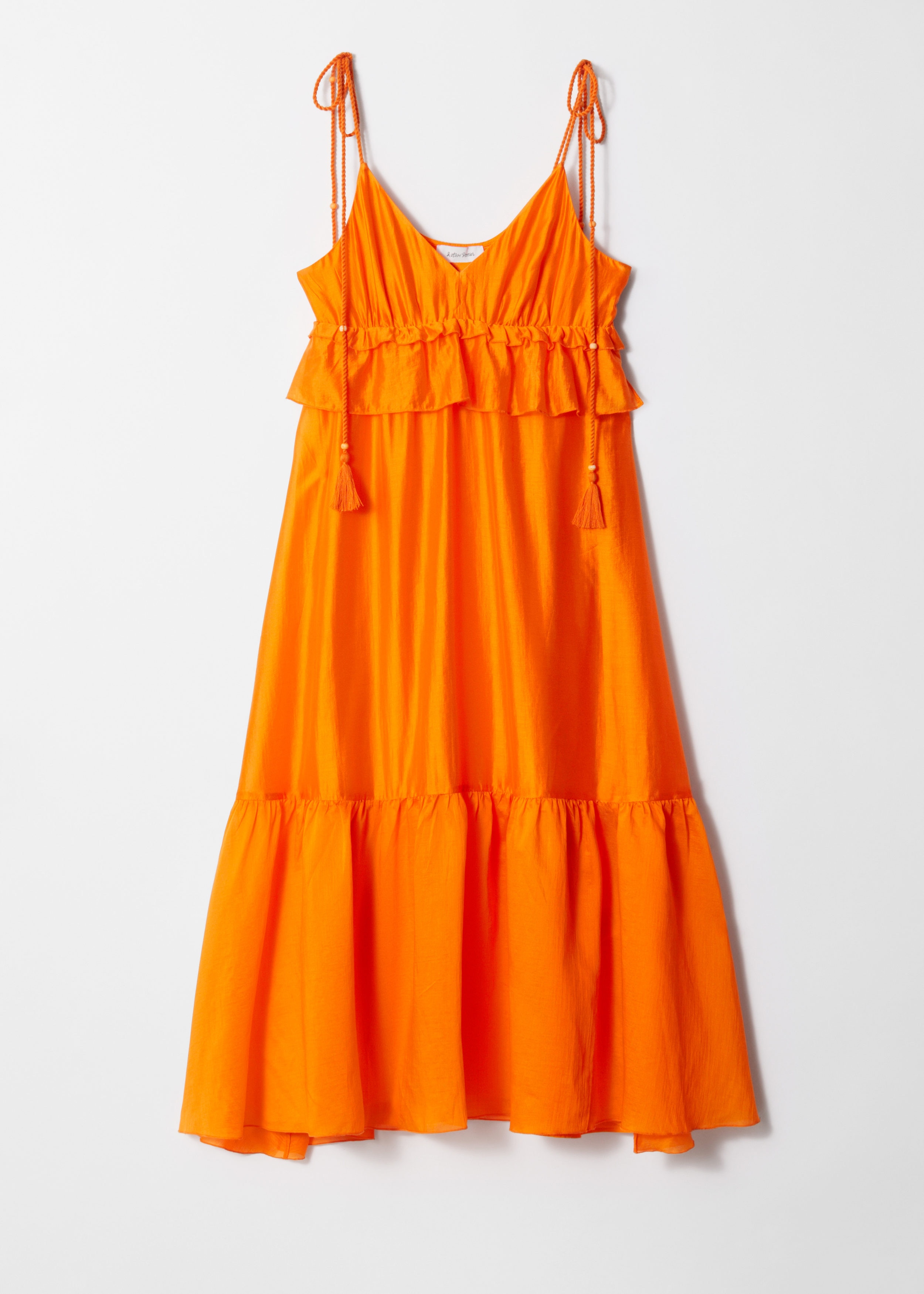 & Other Stories STRAPPY MIDI DRESS