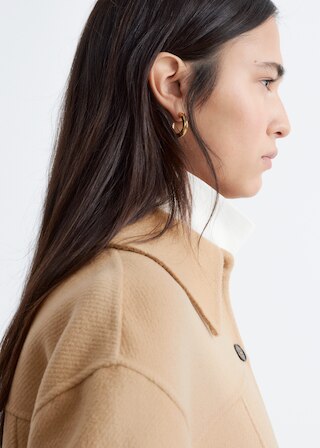 & Other Stories TAPERED WOOL JACKET