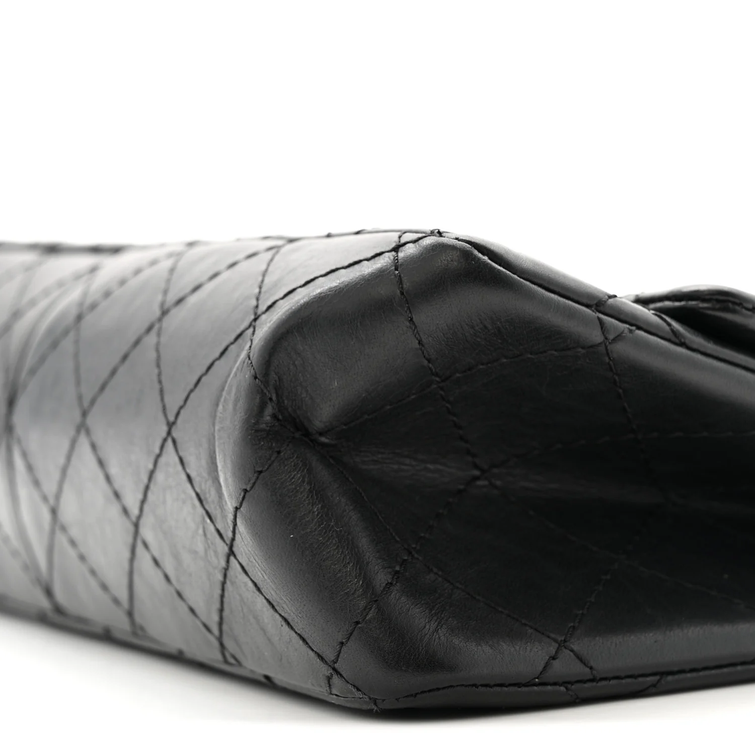 Aged Calfskin Quilted 2.55 Reissue 226 Flap Black - Top Club