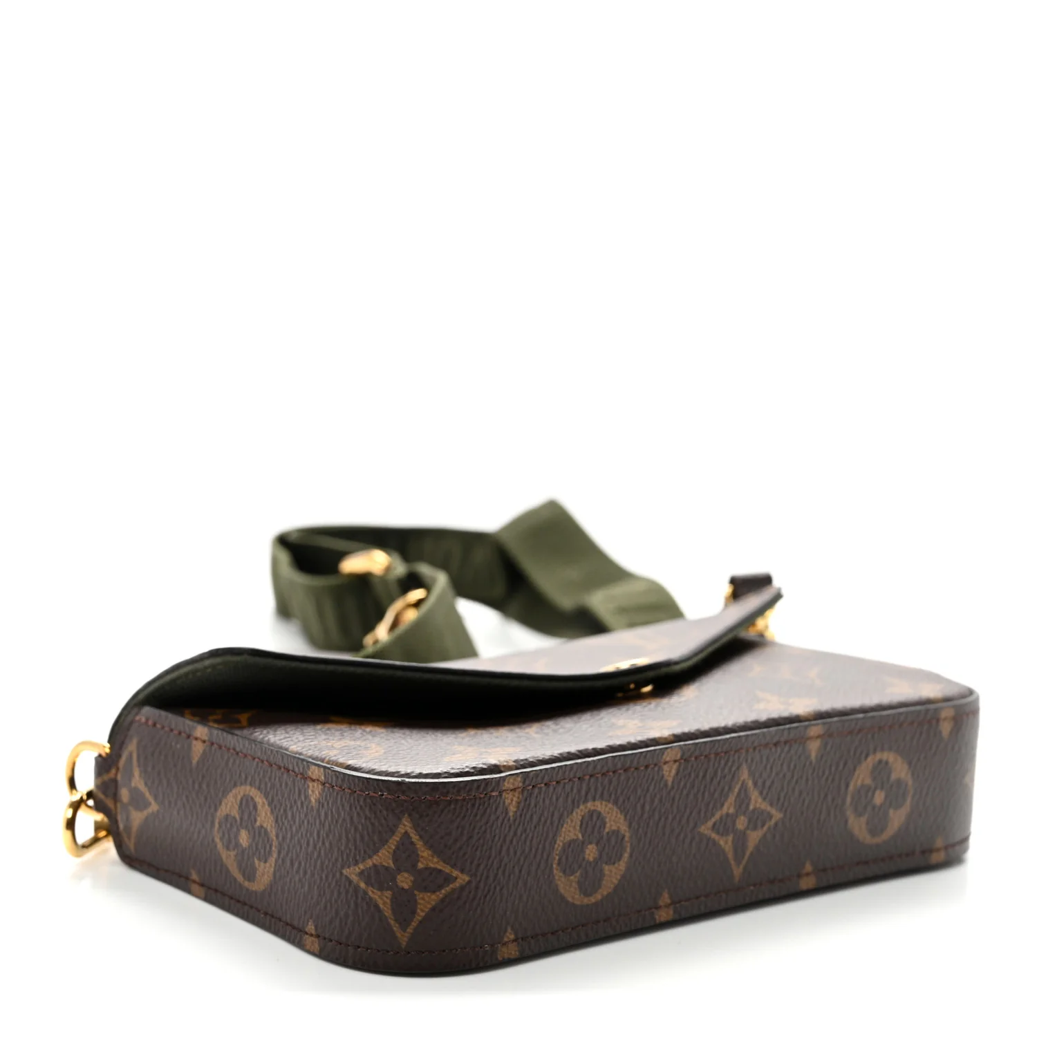Monogram Felicie Strap & Go Kaki - Top Club
