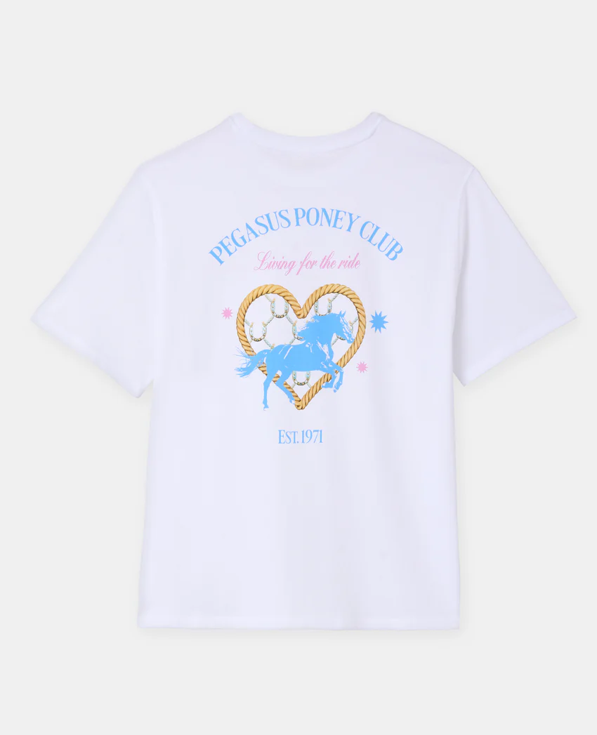 Pimkie T-shirt oversize avec print poitrine et dos