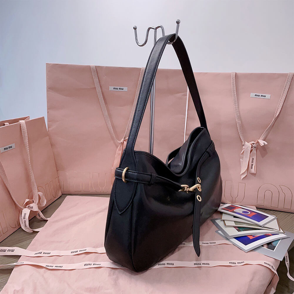 MIUMIU Medium Aventure nappa leather bag(HIGH-END GRADE) - Top Club