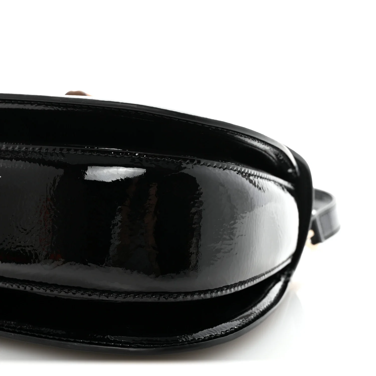 Skipper Calf Web Medium Bamboo 1947 Top Handle Bag Black - Top Club