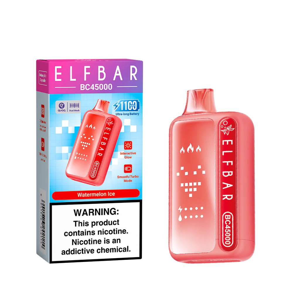 ELFBAR BC45000 ładowalny jednorazowy e-papieros (wszystkie smaki)