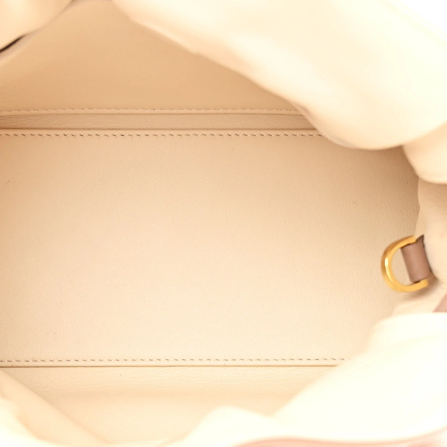 Lambskin Mini Protea Bag Biscotto - Top Club