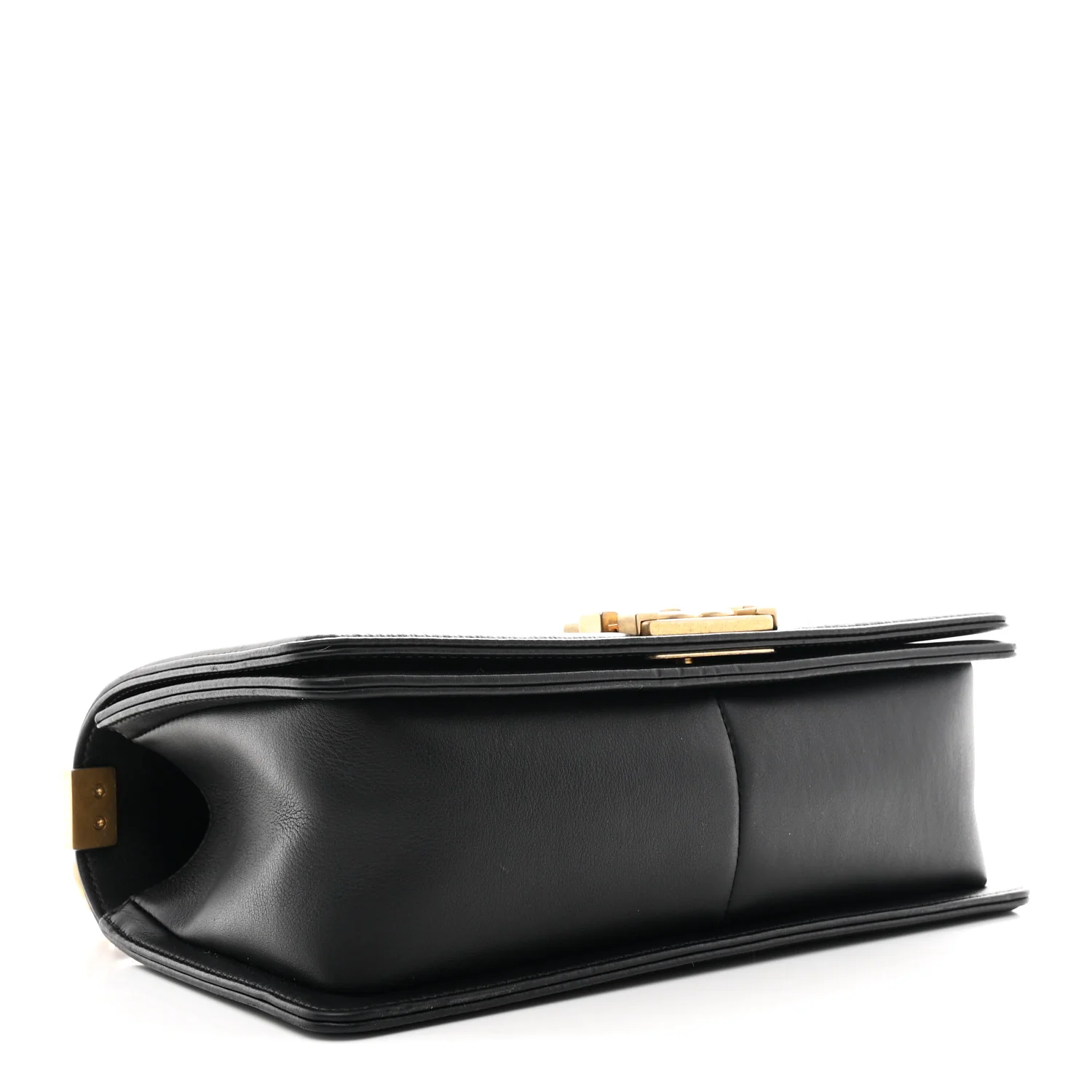 Lambskin Quilted Medium Boy Flap Black - Top Club