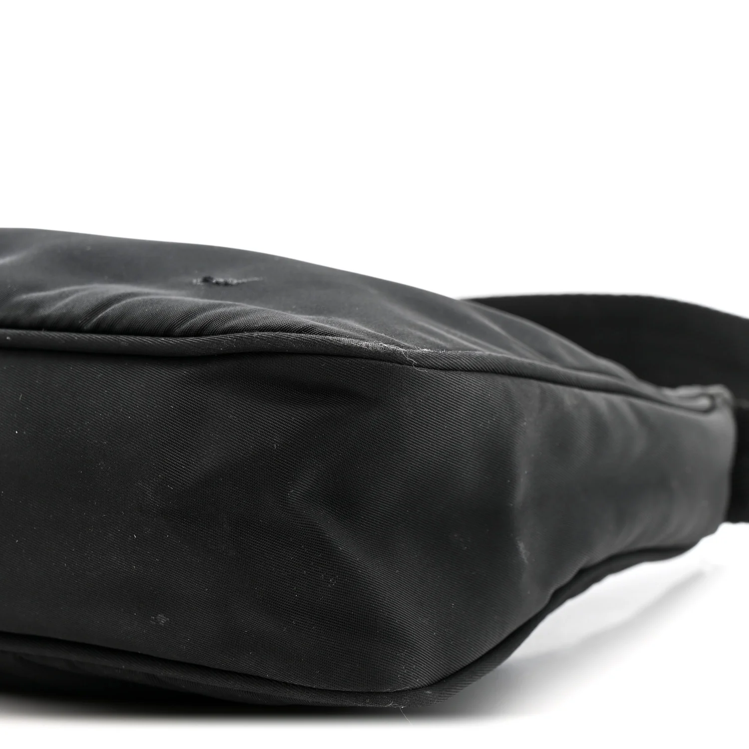 Tessuto Nylon Mini Re-Edition 2000 Bag Black - Top Club