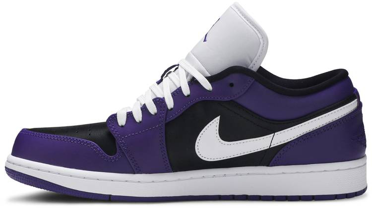 Air Jordan 1 Low  Court Purple  553558-501 - Sneaker Replica Workshop