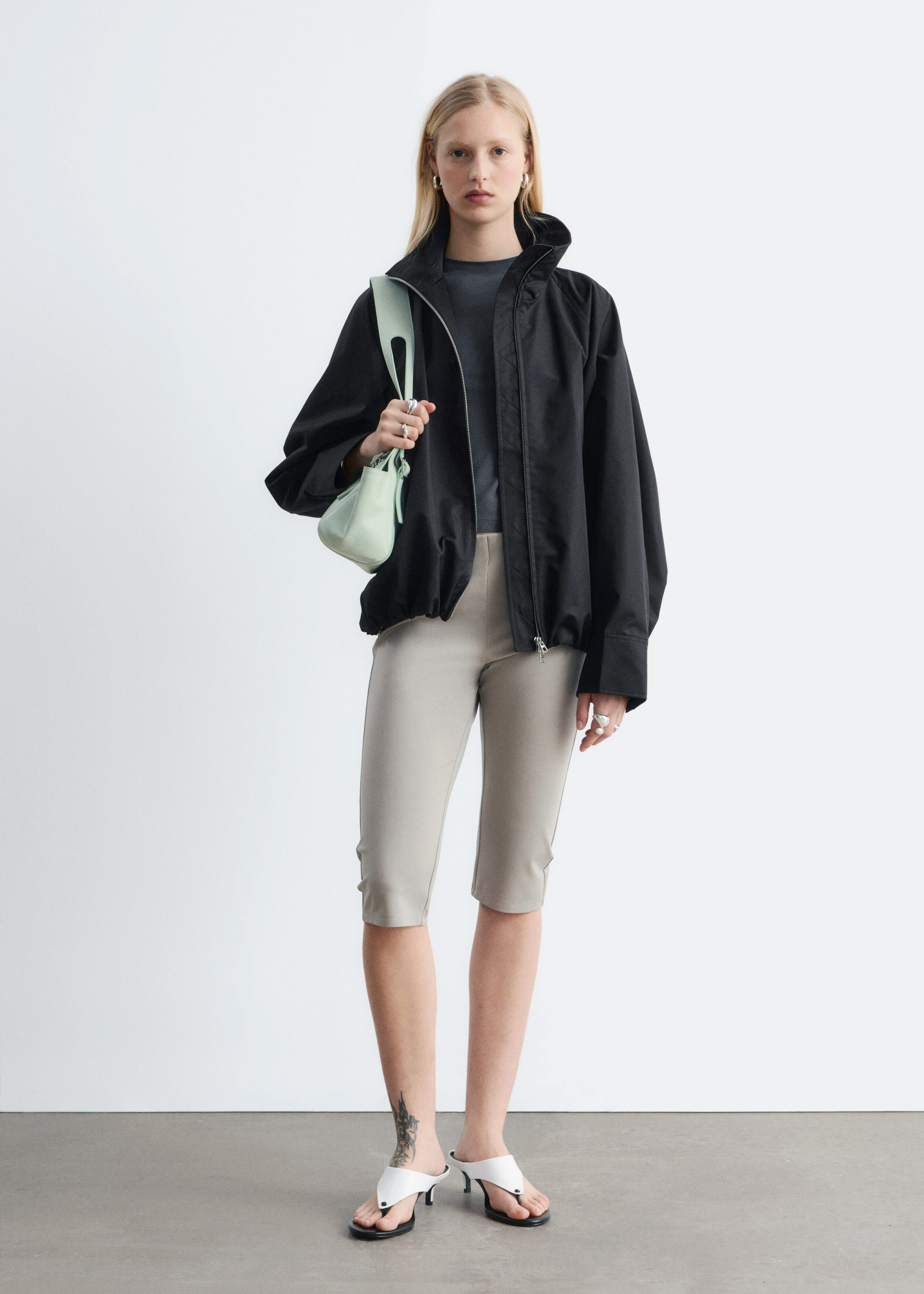 & Other Stories ZIP-UP TWILL JACKET