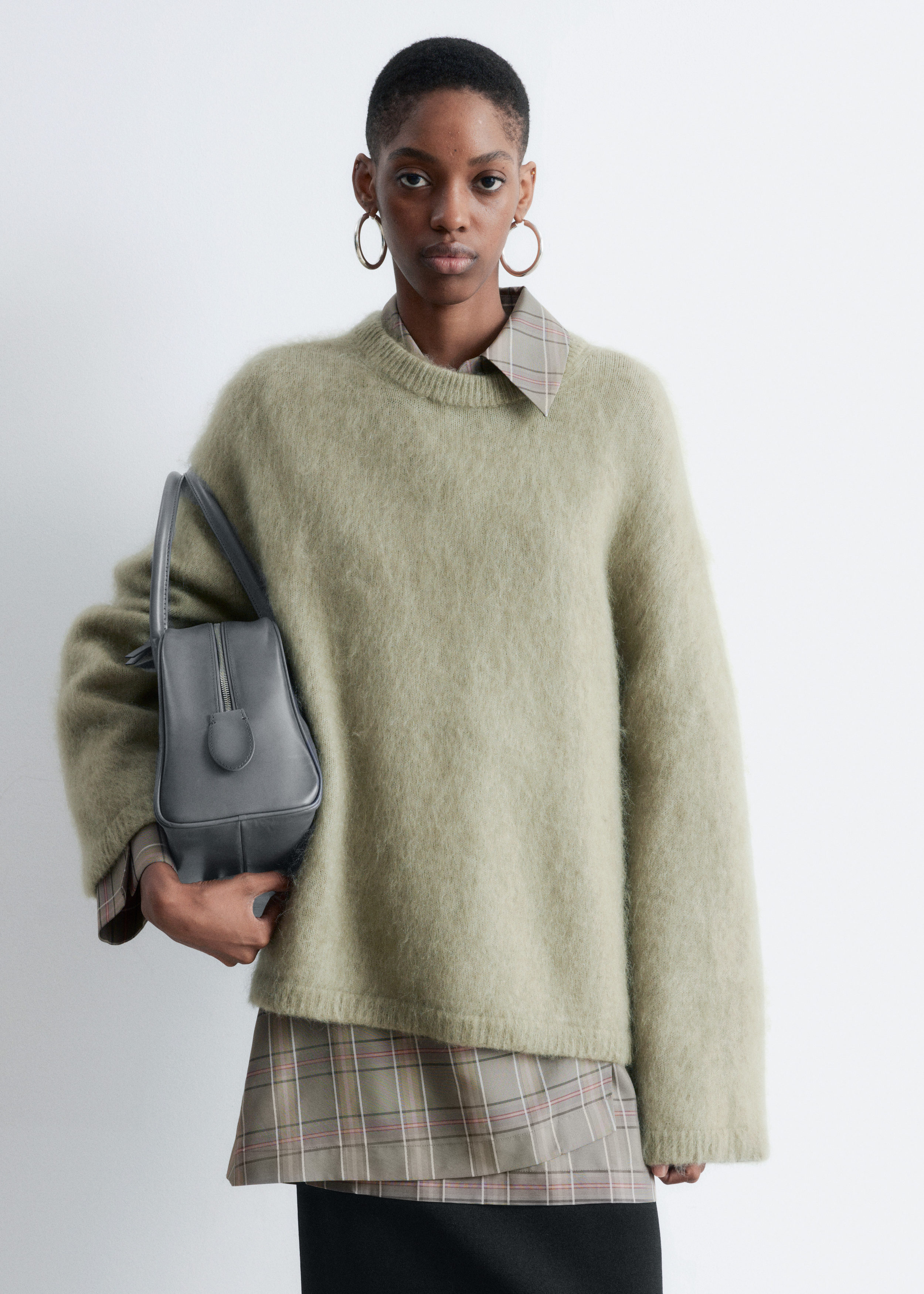 & Other Stories MOHAIR-BLEND JUMPER
