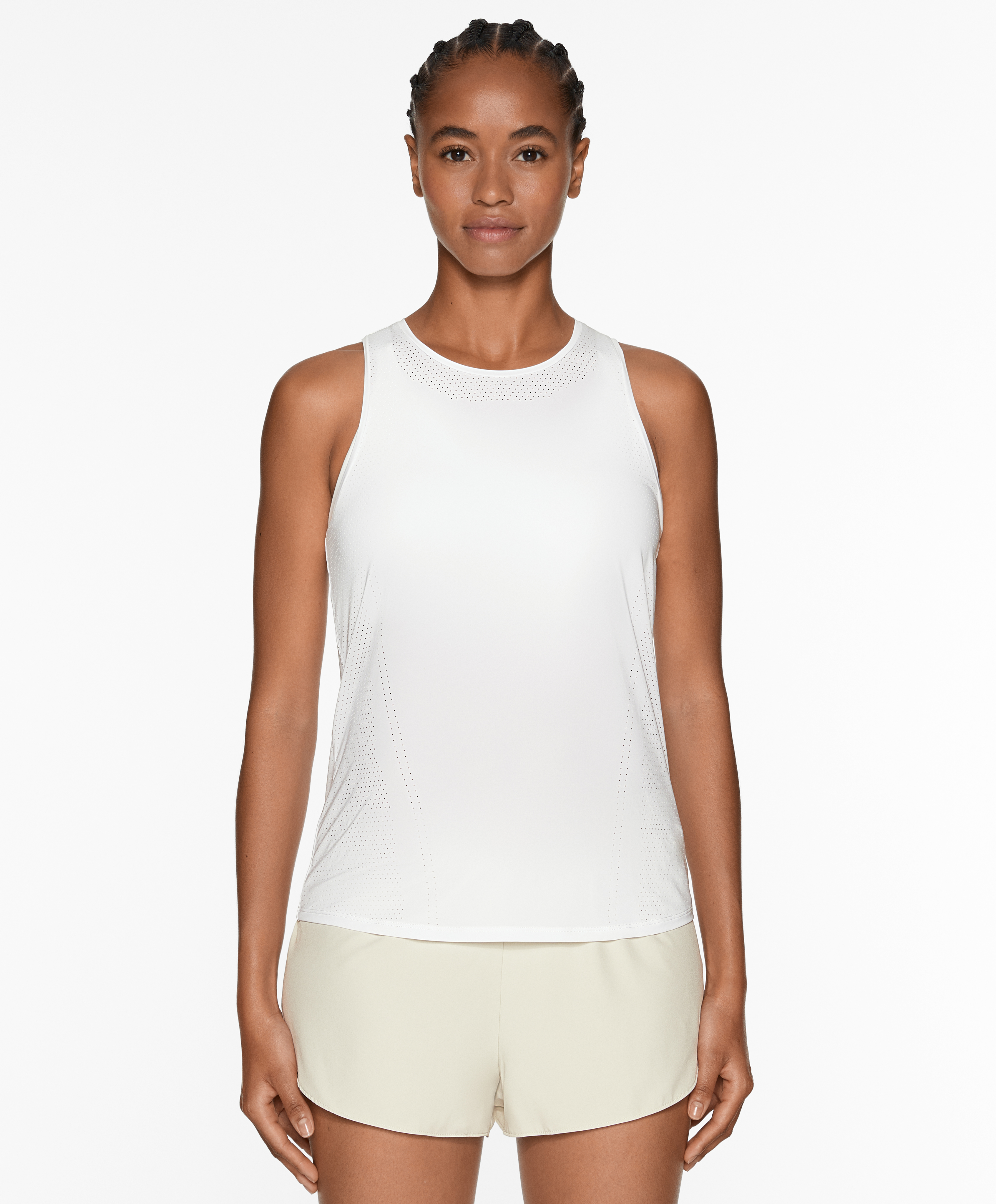 OYSHO Sleeveless technical T-shirt with open back