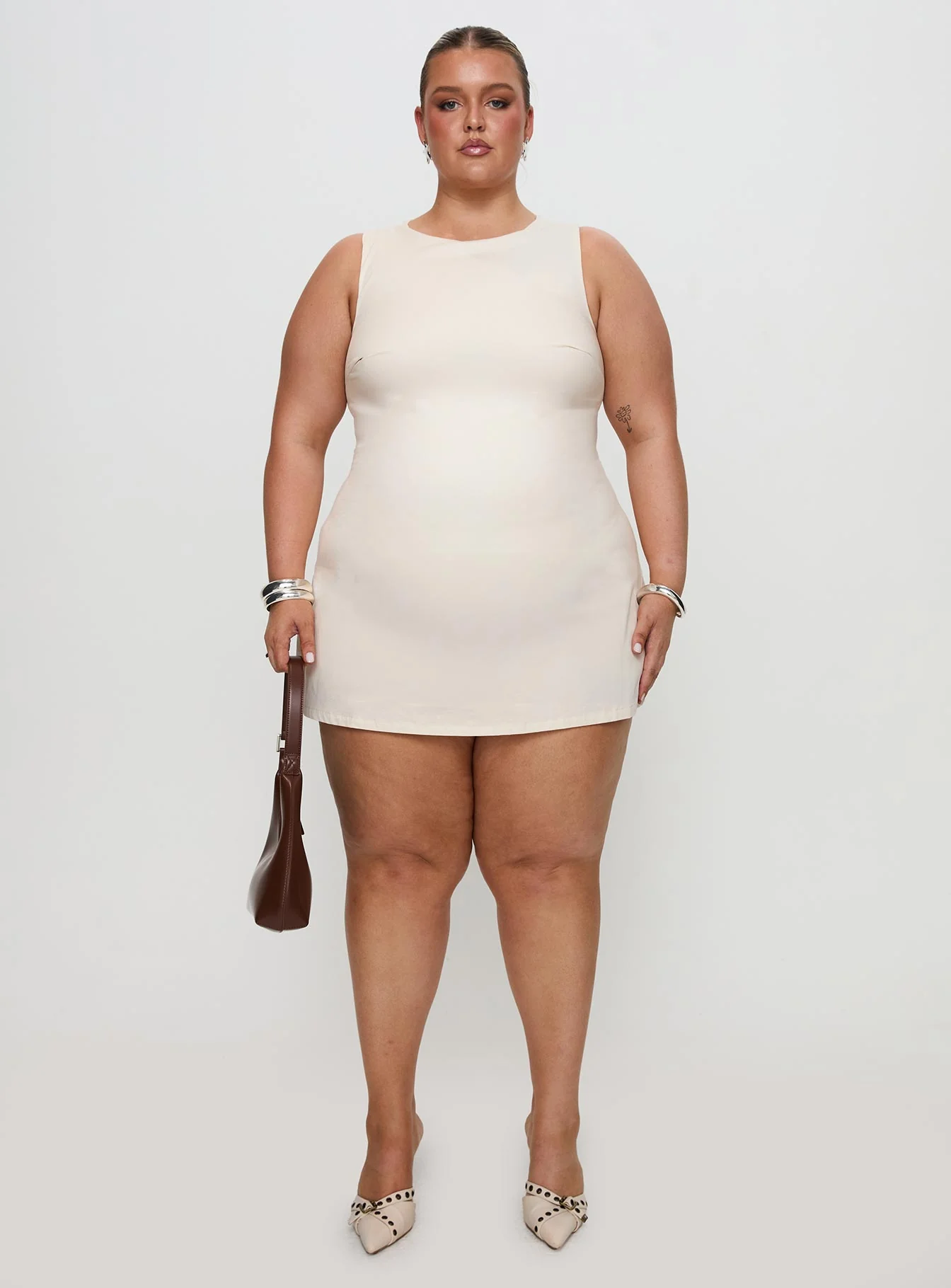 Yumiko Romper Cream Curve