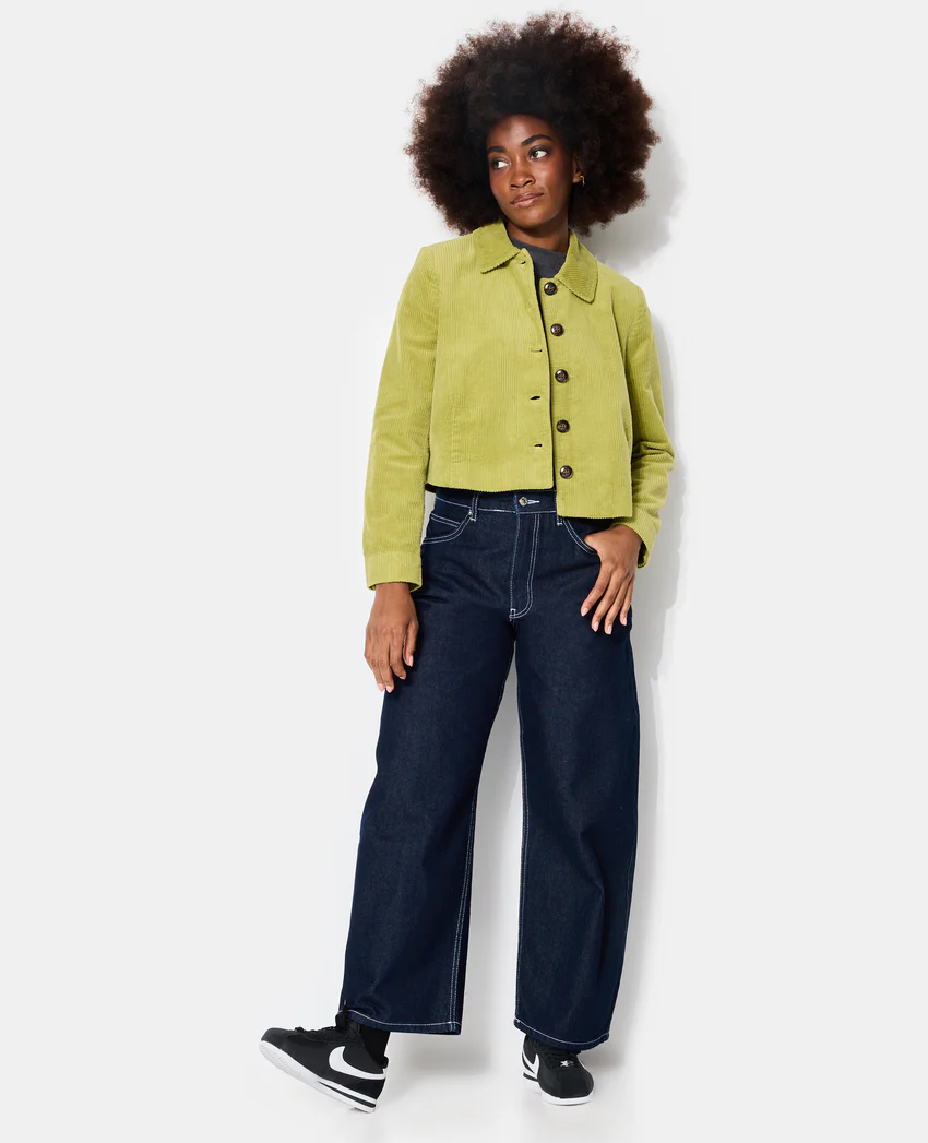Pimkie Veste droite et courte en velours