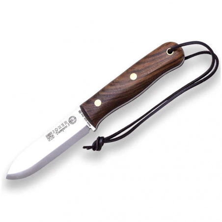 Joker BS9 Trapper Scandi Walnut with Ferrocerium - Survival and buschcraft knife