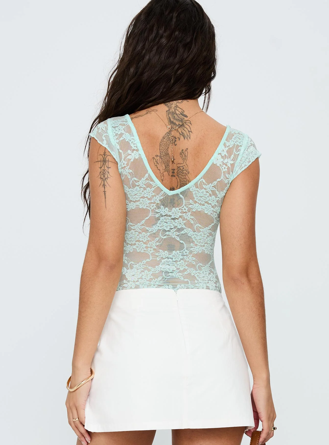 Tantalize Bodysuit Blue