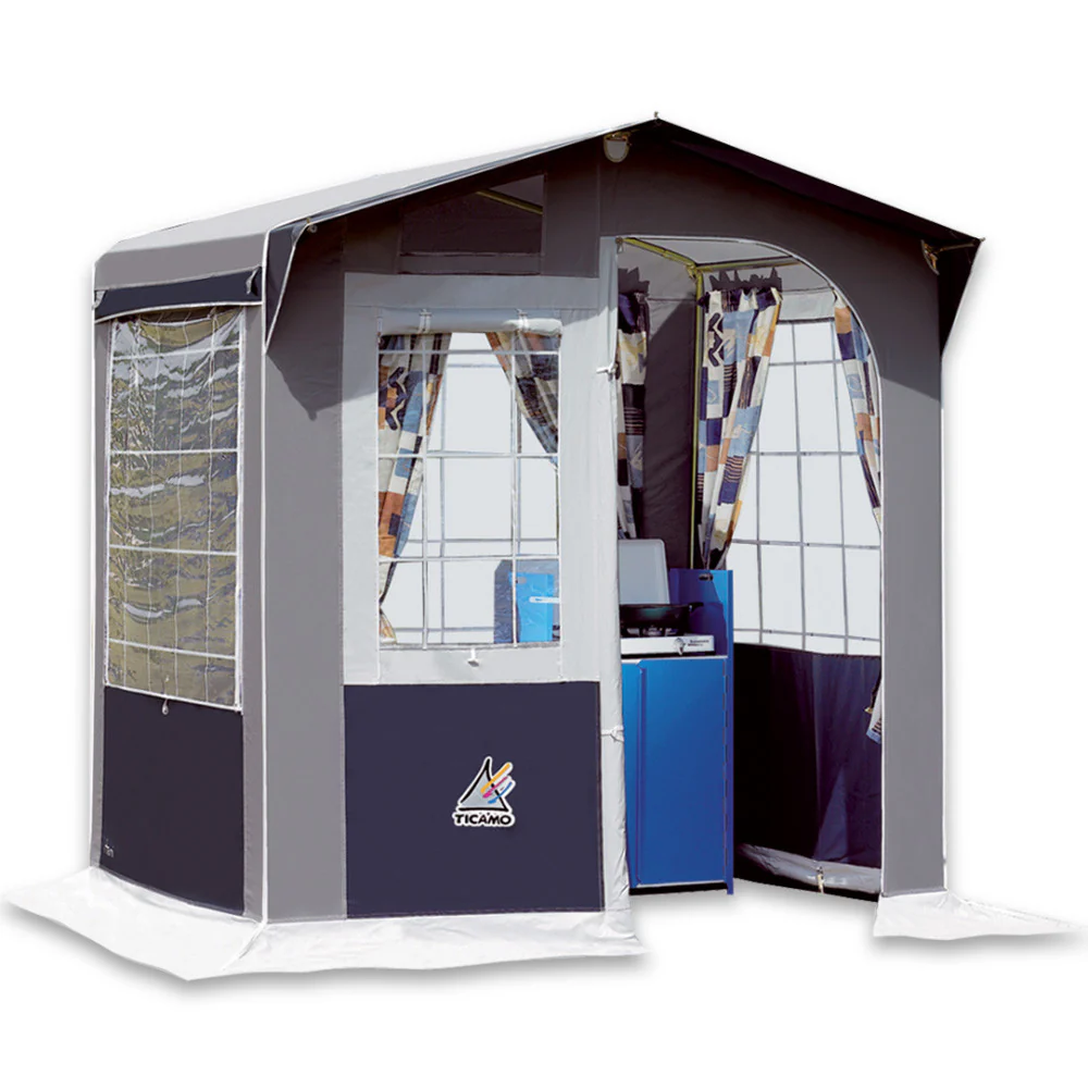 Ticamo IRATI pvc kitchen tent 190 x 145 with lids