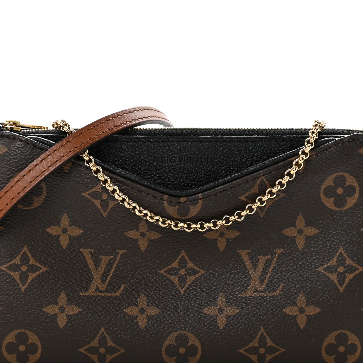 Monogram Pallas Clutch Black - Top Club