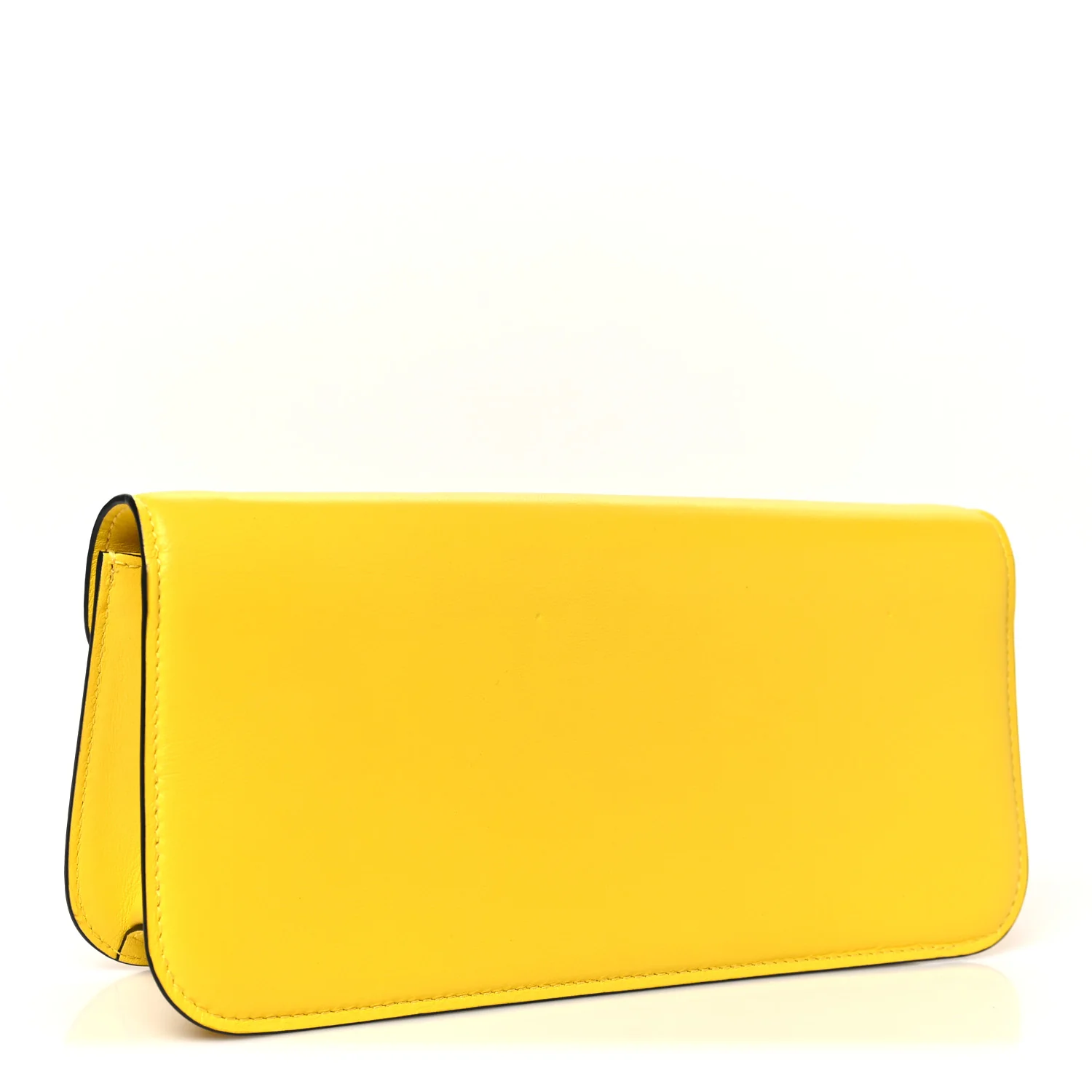 Calfskin Vlogo Loco Shoulder Bag Bright Lemon - Top Club