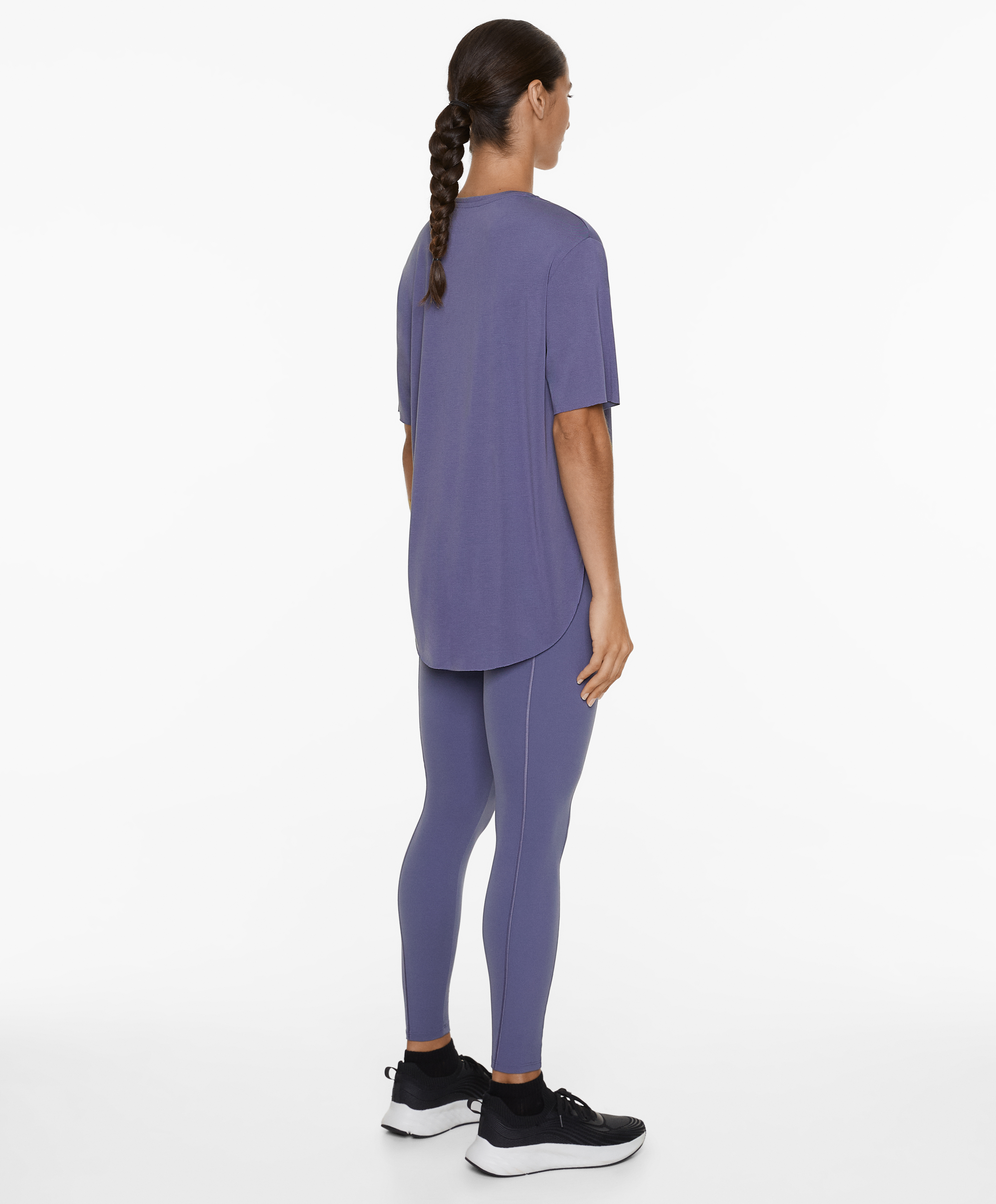 OYSHO Modal blend short-sleeved T-shirt