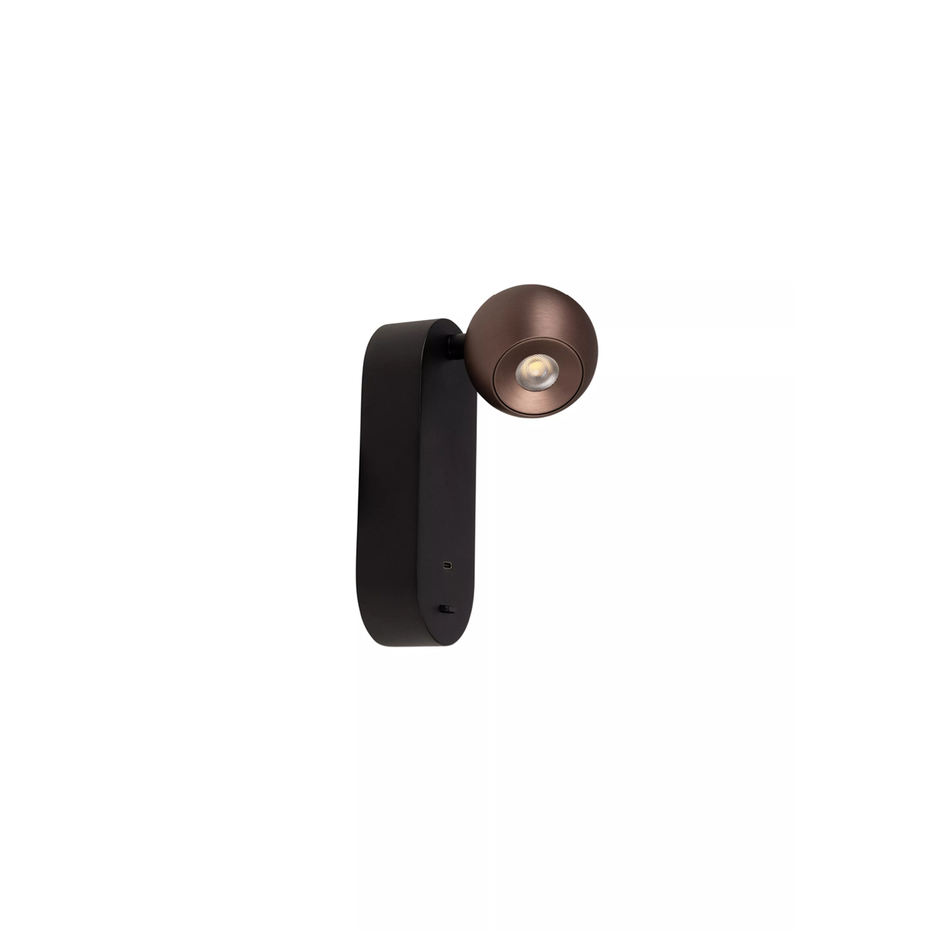 Wandlamp Montana koffie