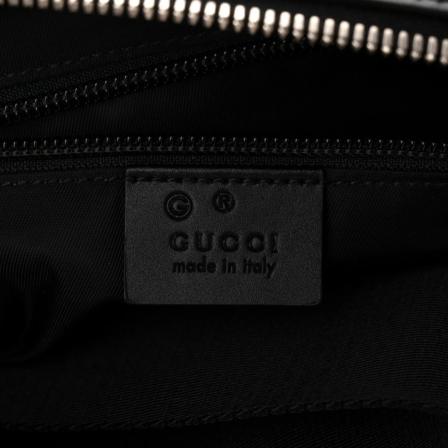 Techno Canvas Web Top Handle Shoulder Bag Black - Top Club