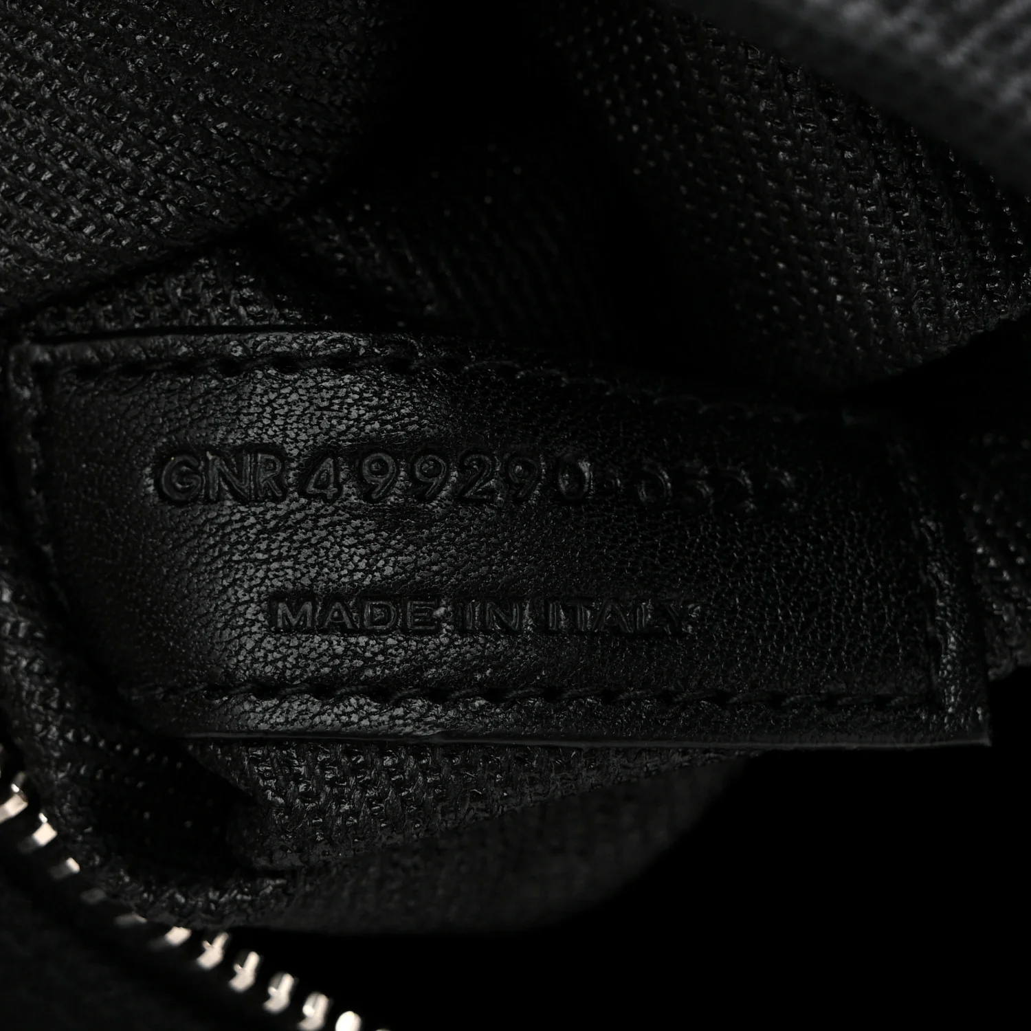 Linen Calfskin Rive Gauche Tote Black - Top Club