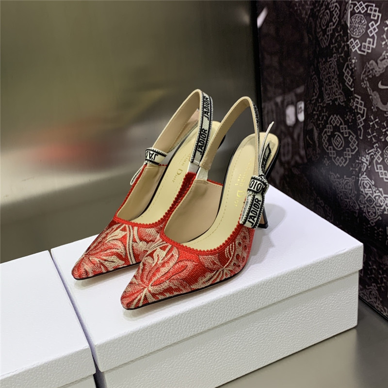 dior high heel bowknot color matching women s shoes - Sneaker Replica Workshop