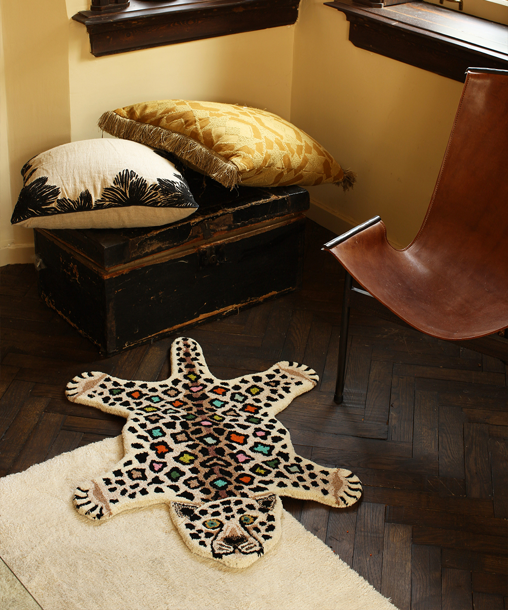 DG Disco Leopard Rug Small