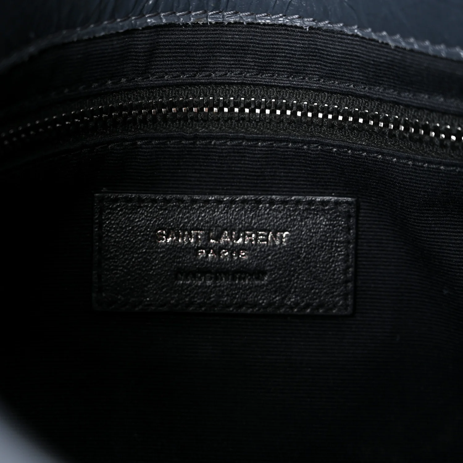Crinkled Calfskin Matelasse Monogram Niki Chain Wallet Dark Smog - Top Club