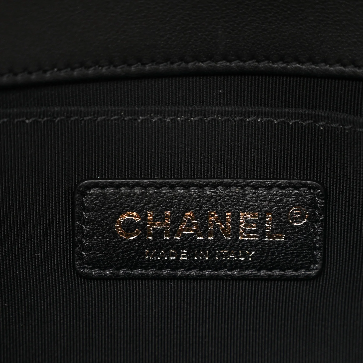 Lambskin Quilted Medium Boy Flap Black - Top Club