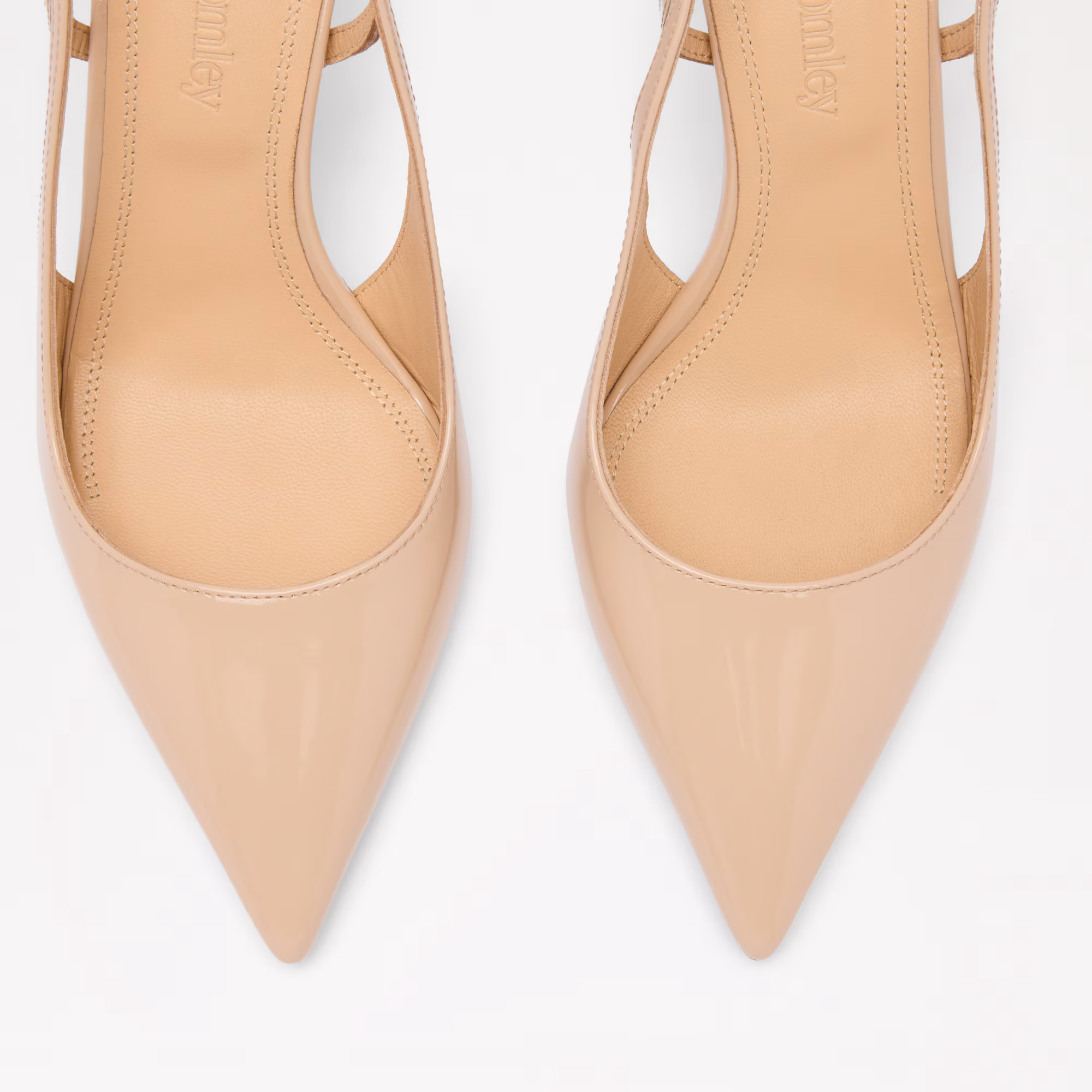 LineyCutout Slingback Heel