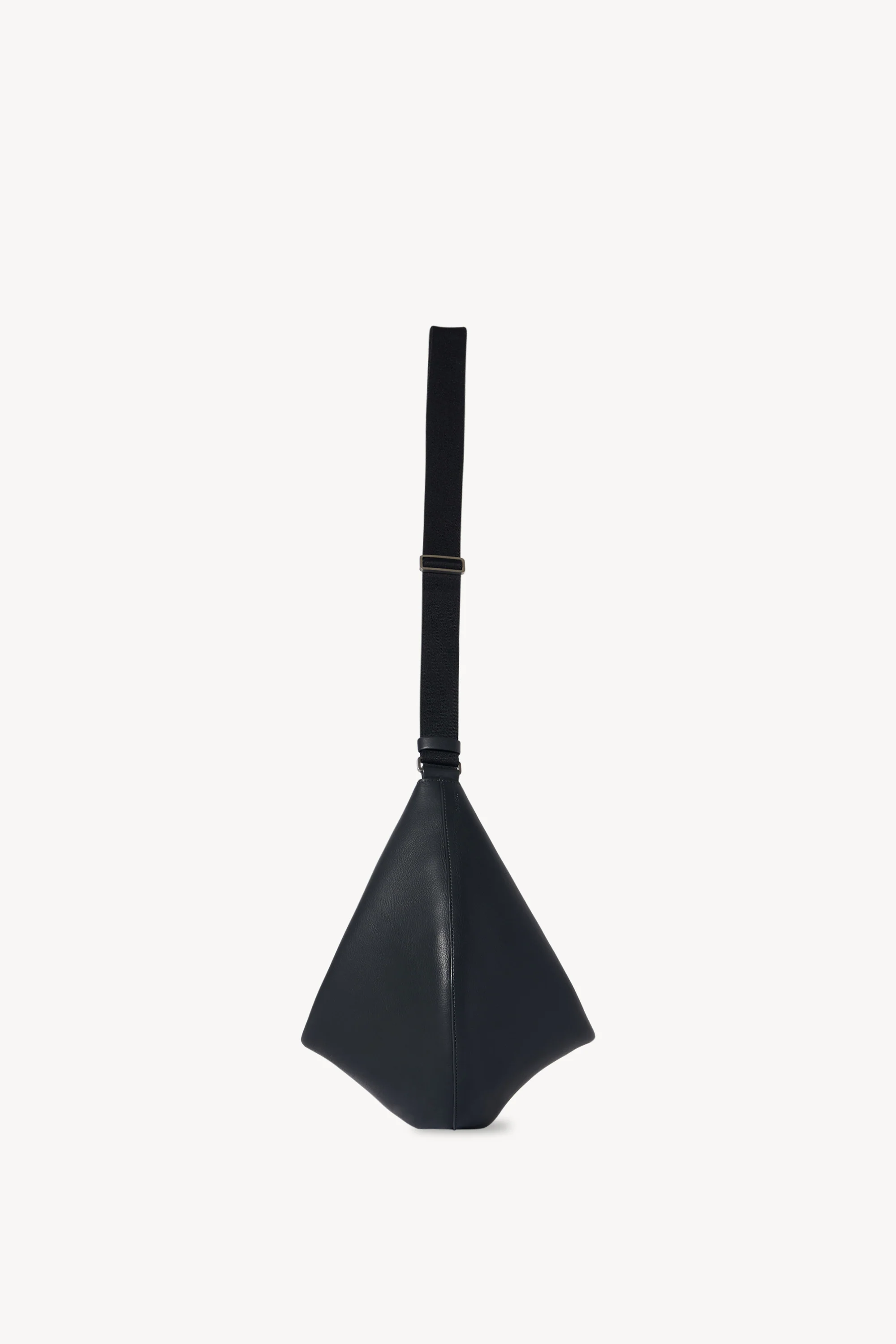 Crossbody Crescent Bag in Leather - Top Club