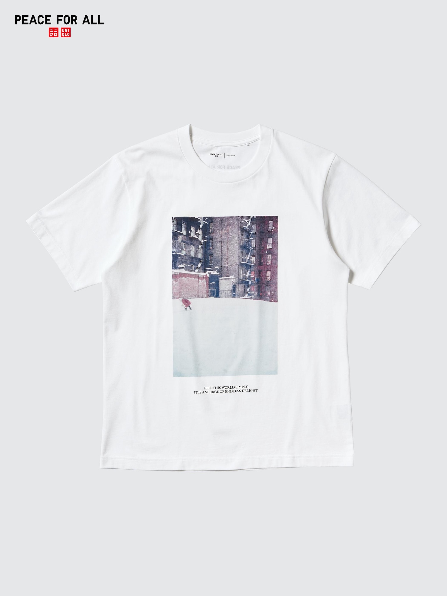 PEACE FOR ALL Saul Leiter (Graphic T-Shirt)