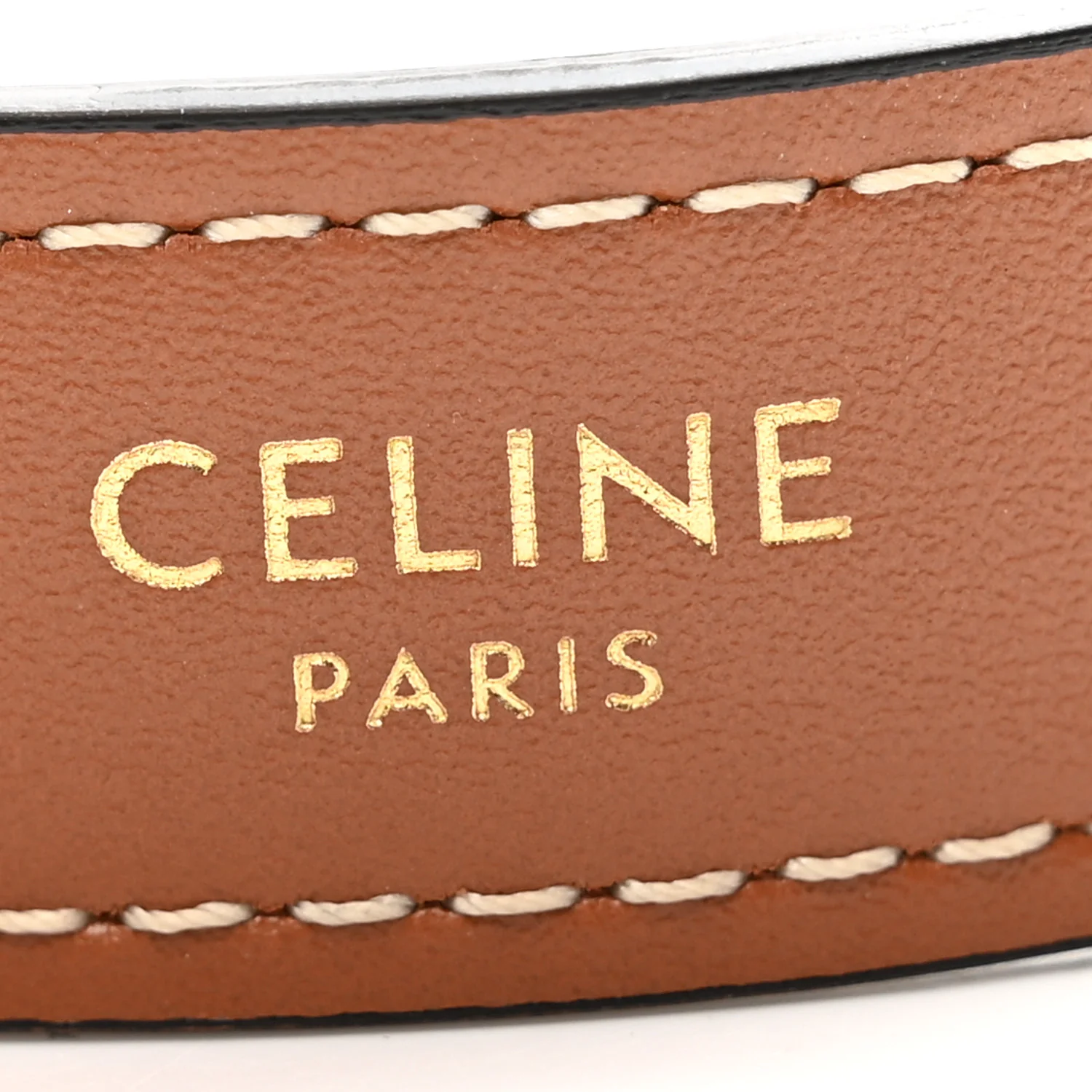 Triomphe Canvas Calfskin Ava Shoulder Bag Tan - Top Club