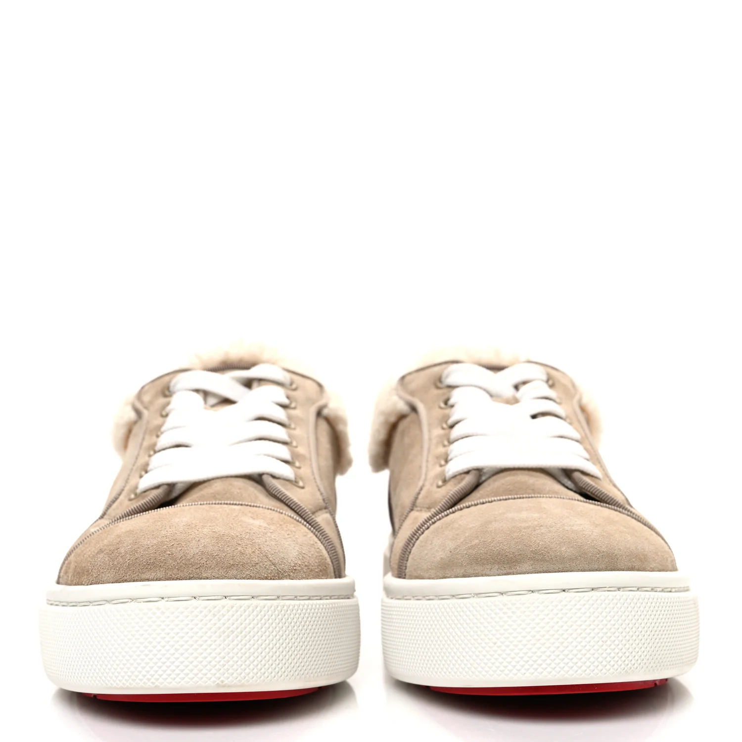Suede Shearling Fun Vierissima Flat Sneakers 38 Atlas - Top Club
