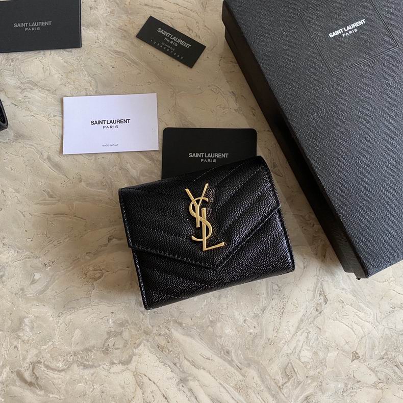 Y  wallet black  SIZE:12.5x10x2.5CM  07