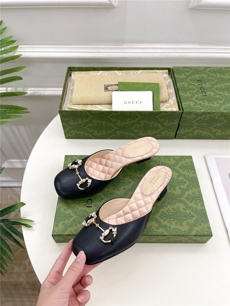 gucci new crystal horsebit mules - Sneaker Replica Workshop