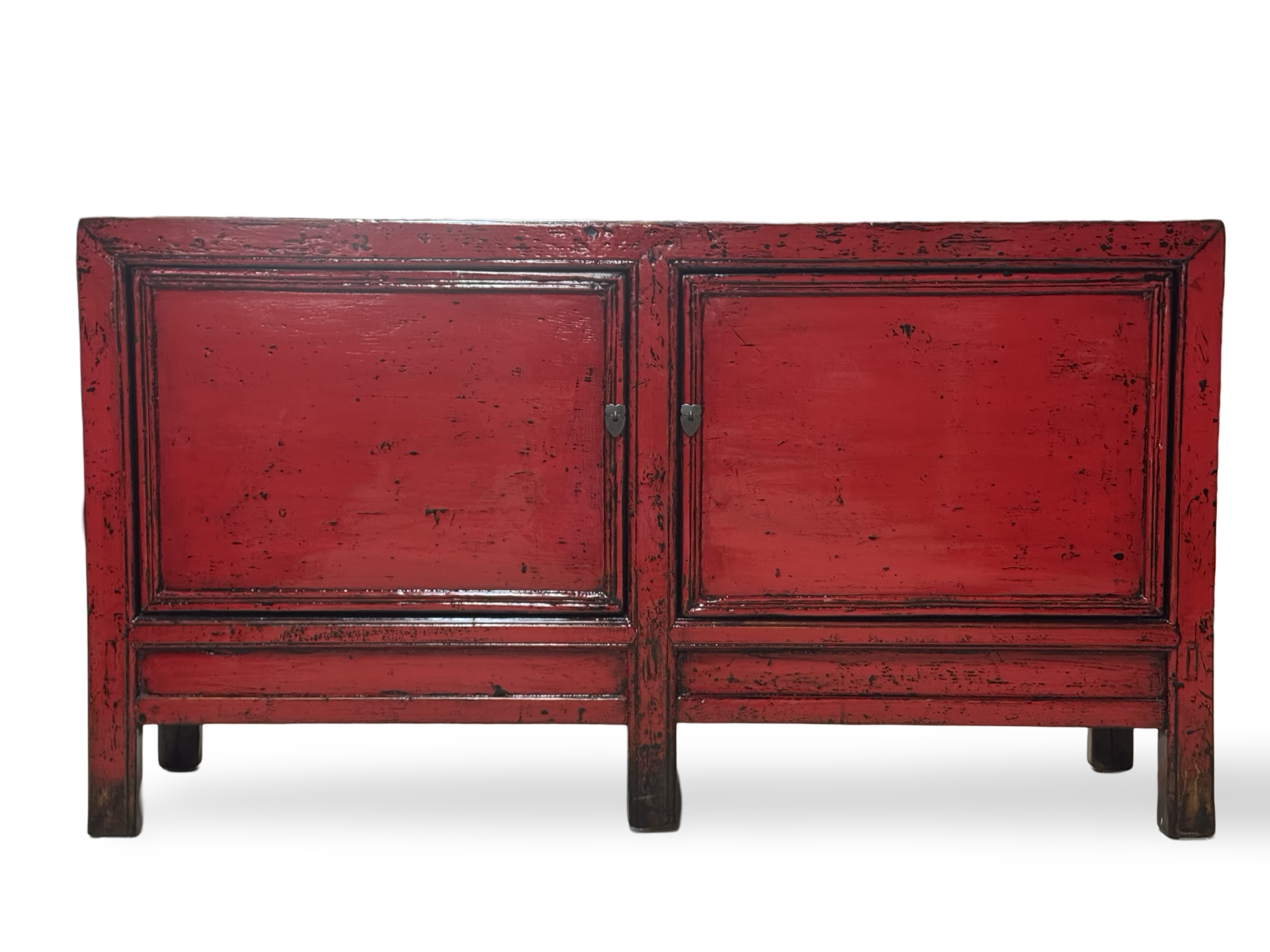 Dressoir rood 2-deurs lak unieke Dressoir rood 2deur lak unieke