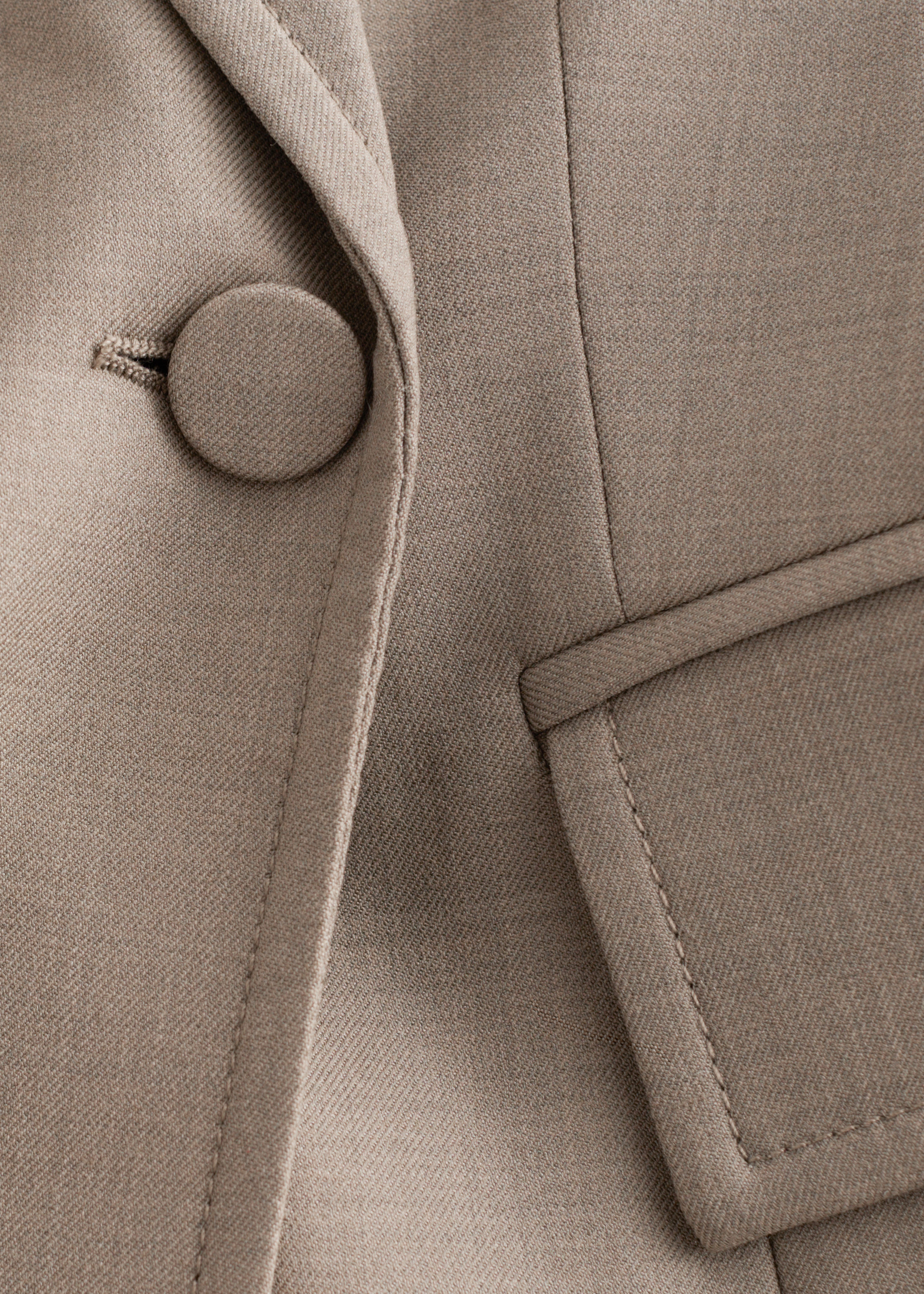 & Other Stories TAPERED WOOL BLAZER