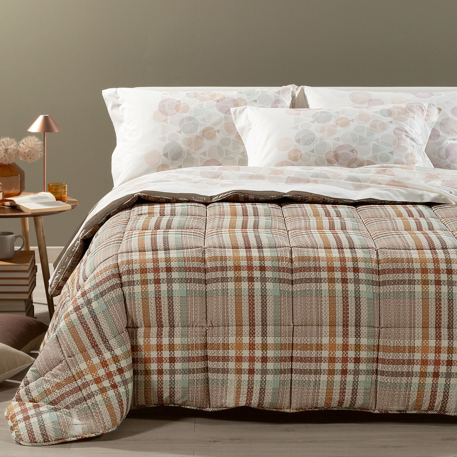 Single Nordic cotton quilt Ambra Caleffi