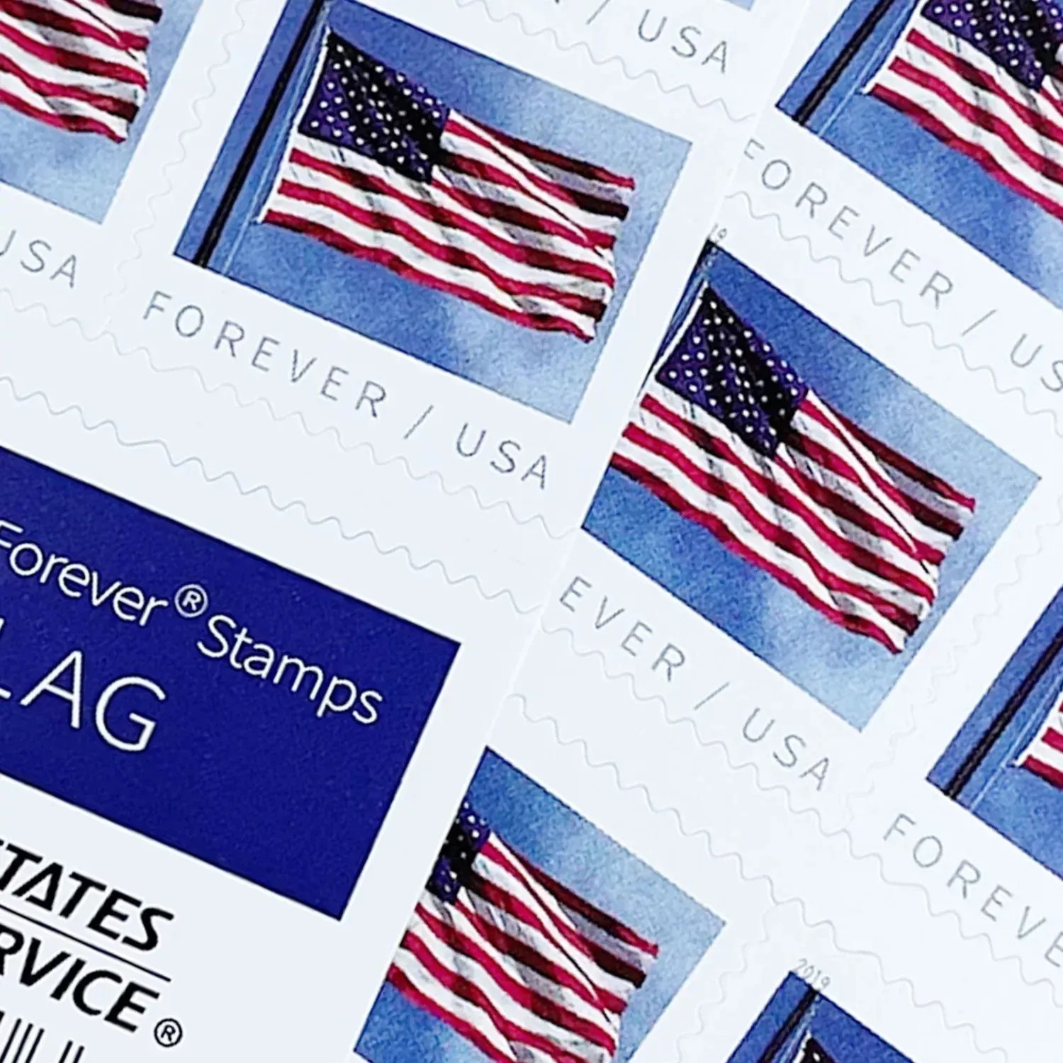 2019 USPS Flag Forever First Class Postage Stamps