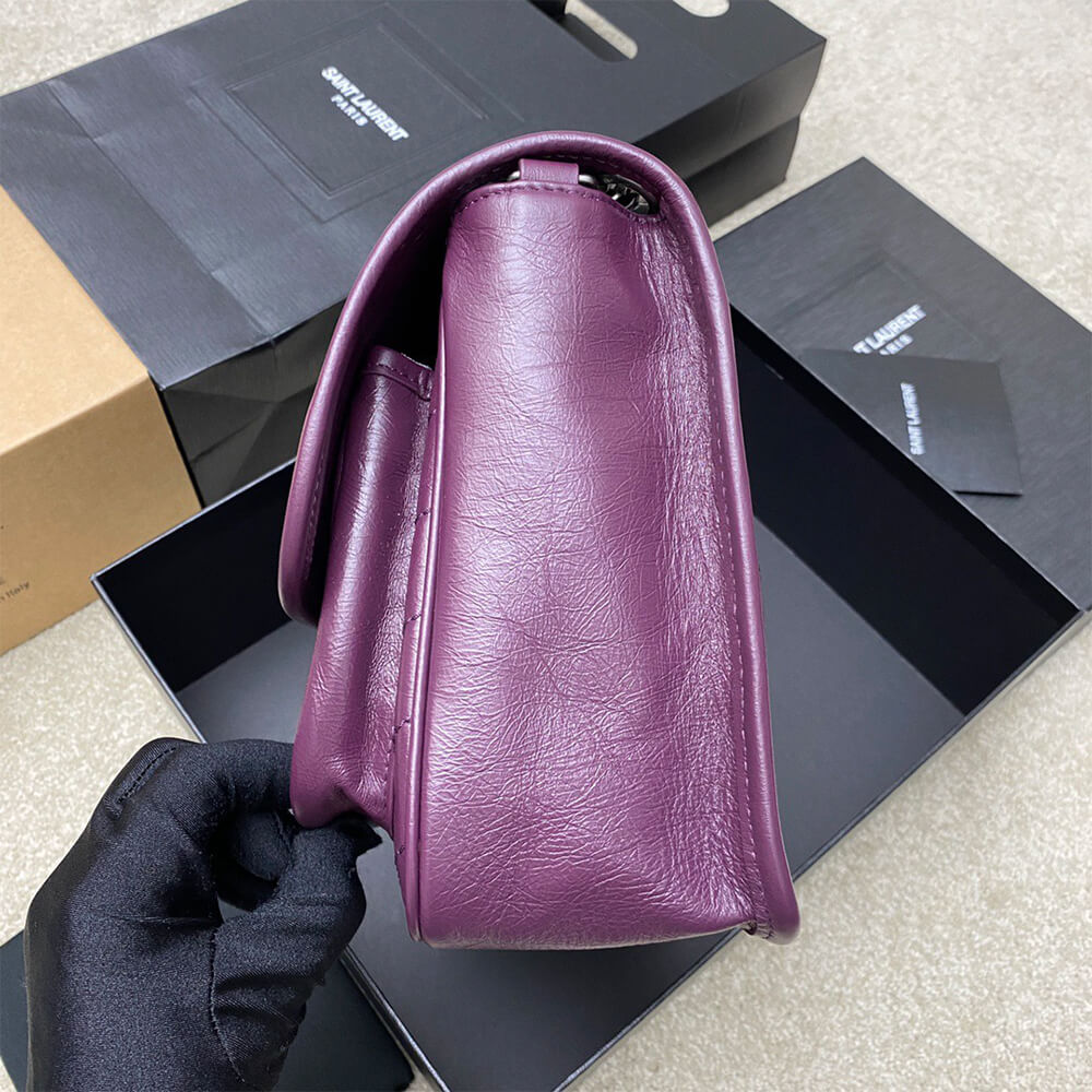 YSL NIKI MEDIUM IN CRINKLED VINTAGE LEATHER(HIGH-END GRADE) - Top Club