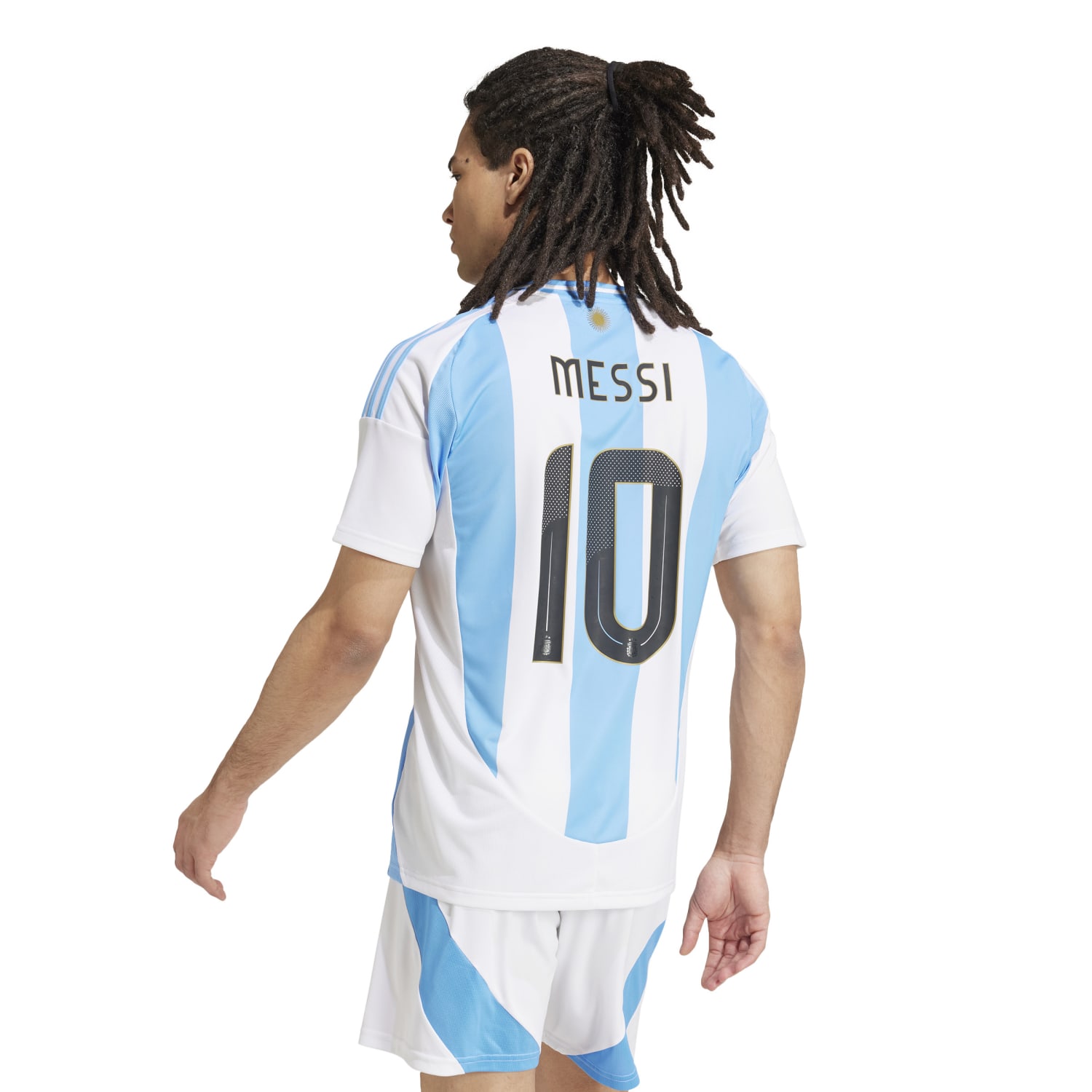 adidas Argentina 2024 Messi Home Jersey - Men's
