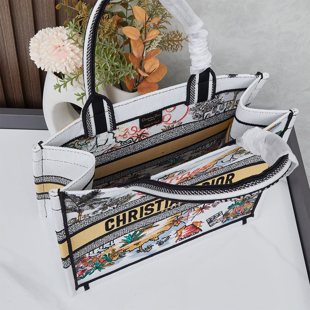 Dior Souvenir Medium Dior Book Tote - Top Club