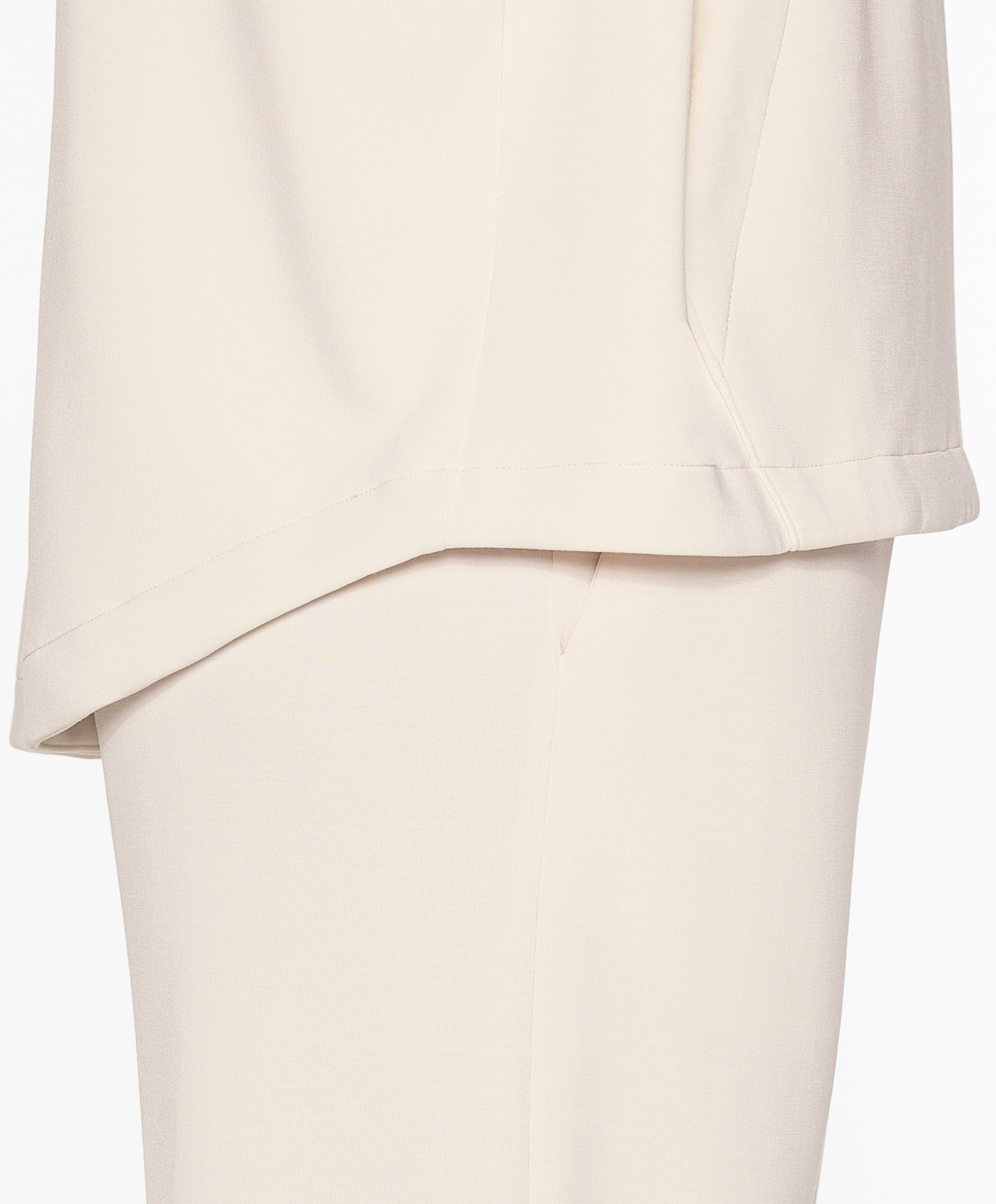 OYSHO Soft-touch sweatshirt with modal and zip