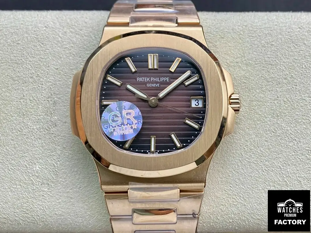 Patek Philippe Nautilus 5711 / 1R-001 GR Factory Brown Dial