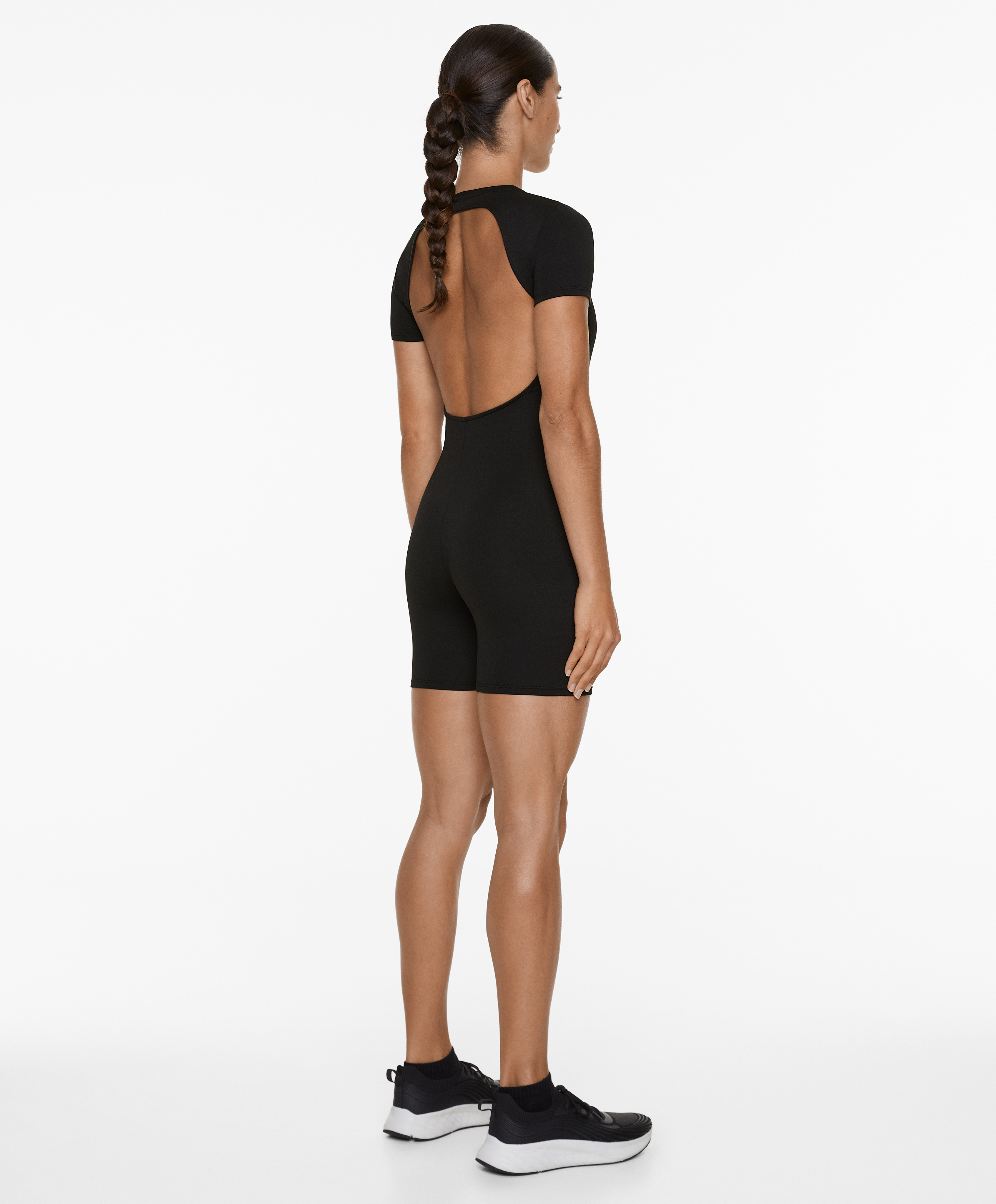 OYSHO Open-back Comfortlux short jumpsuit