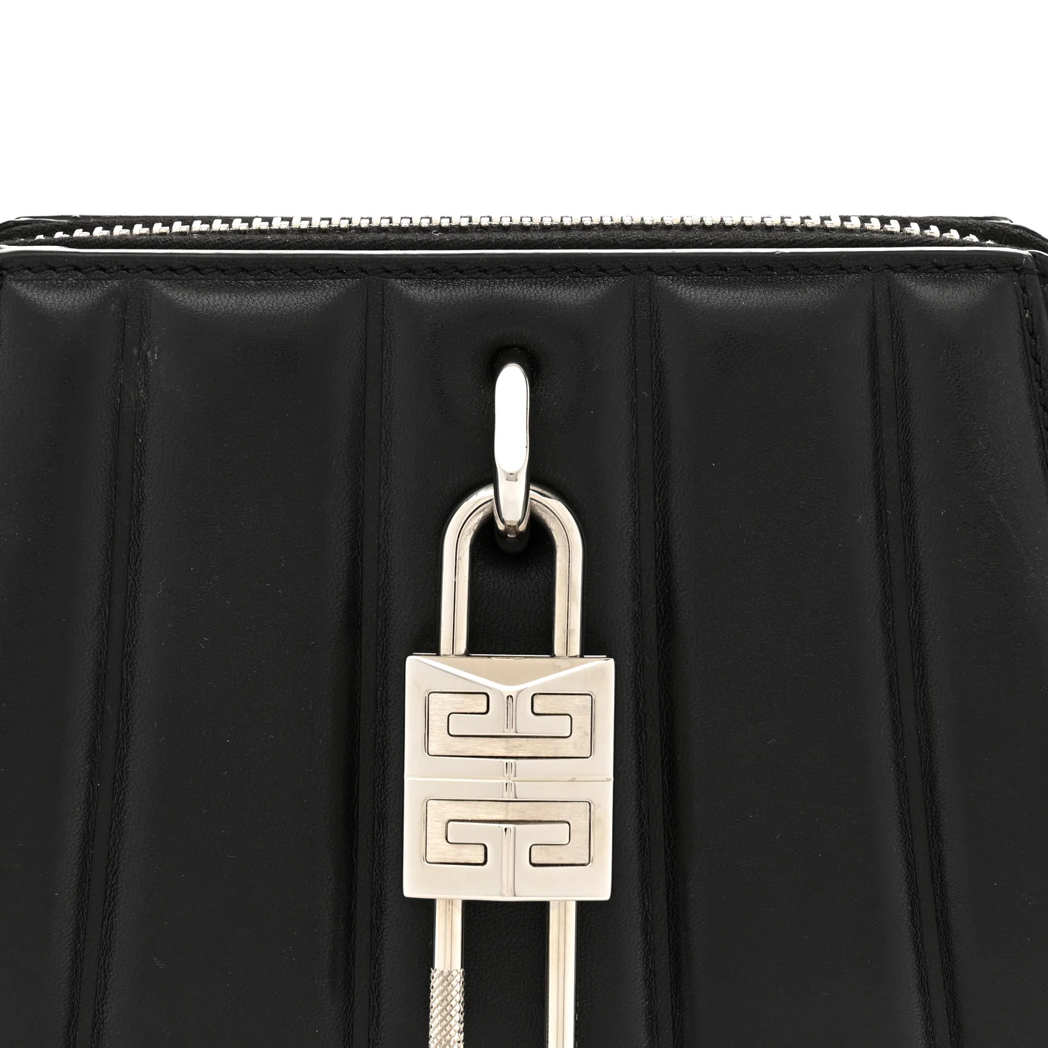 Lambskin XS Lock Antigona Shoulder Bag Black - Top Club