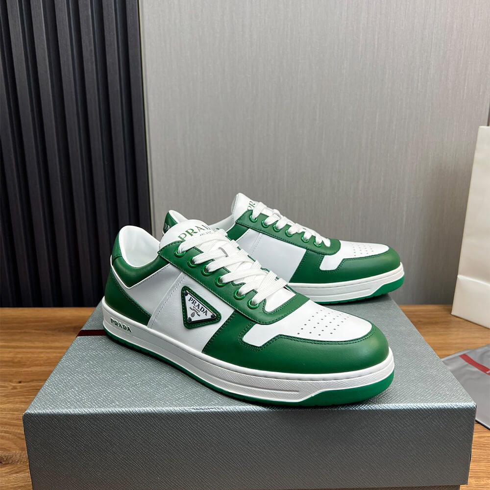 Prada Downtown nappa leather sneakers - Top Club